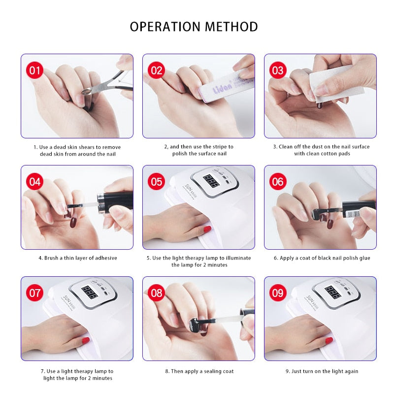 UV LED Nail Lamp Dryer